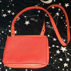 French connection red cross body